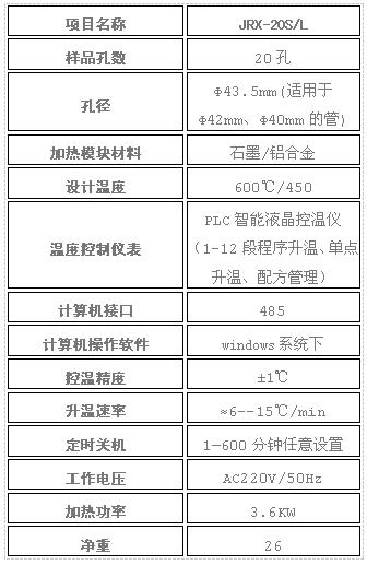 濟(jì)南精銳JRX-S/L石墨/鋁錠恒溫消化爐